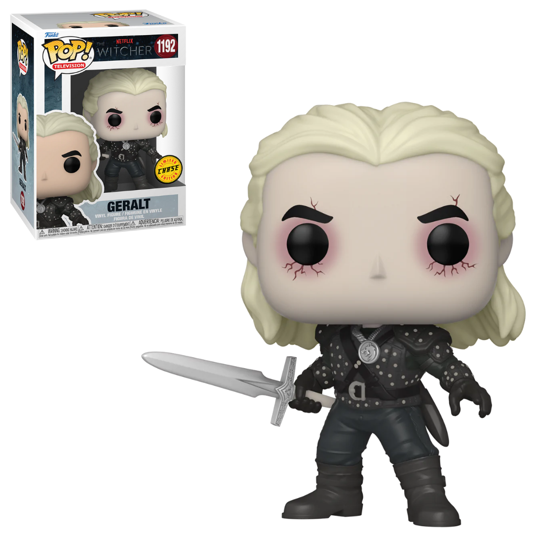 Funko Pop 57814 Witcher Geralt Chase Limited Edition Figür No