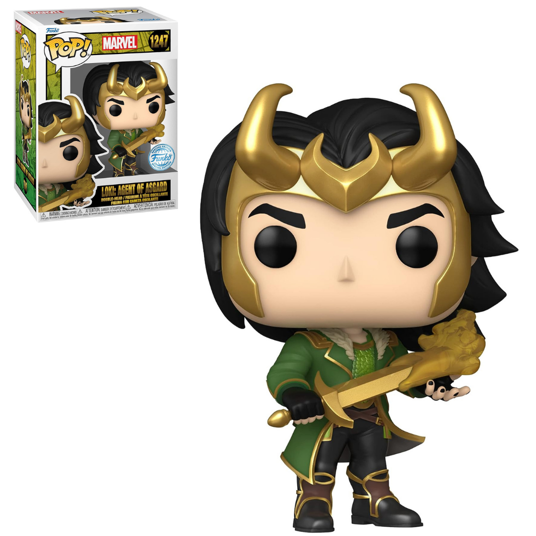 Funko Pop 71896 Loki Agent of Asgard (Exclusive) Figür No: 1247