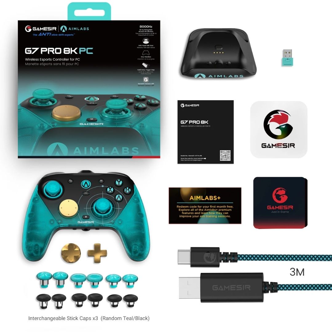 GameSir G7 Pro 8K PC Wireless Controller for Windows with TMR