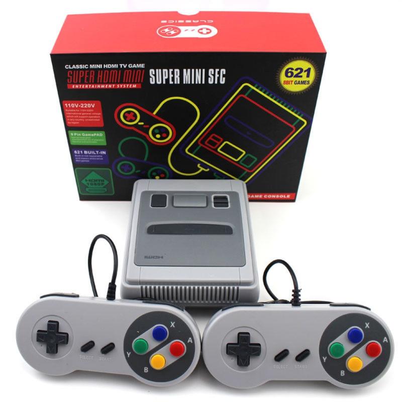 Super Mini Game Console with HDMI Input with 621 Games SNES
