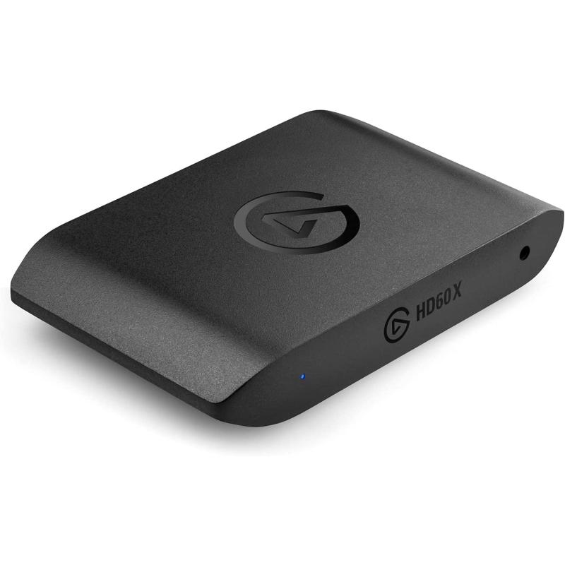 Elgato HD60 X - Stream and record in 1080p60 HDR10 or 4K30 with ultra-low latency on PS5, PS4/Pro, Xbox Series X/S, Xbox One X/S, in OBS and more