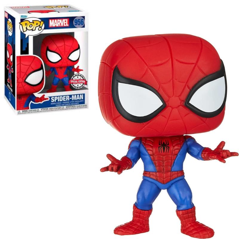 Funko Pop 58871 Marvel Animated Spiderman Special Edition Figür No: 956 -   TL + KDV
