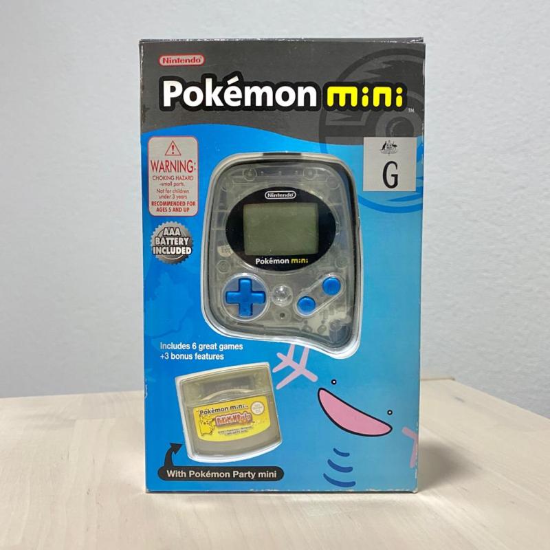 Pokemon Mini Konsol Whooper Blue - 1,516.10 +