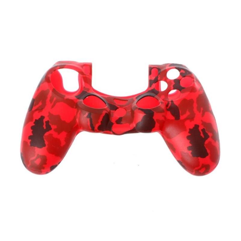 ps4 controller dualshock 4 silikon kilif kirmizi kamuflaj 41 53 tl kdv