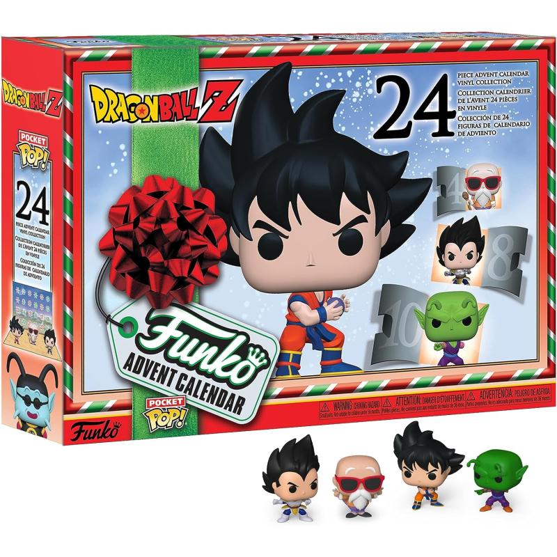 Funko Pocket Pop Advent Calendar: Dragon ball Z Holiday Collection Takvimi