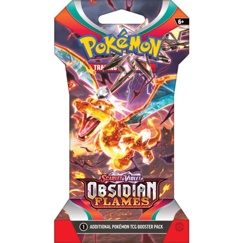 Pokemon Tcg Scarlet & Violet Obsidian Flames Sleeved Booster pack