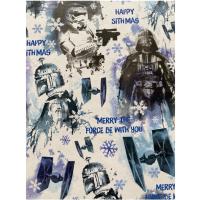 Starwars Christmas Wrapping Paper Stormtroopers Holographic original