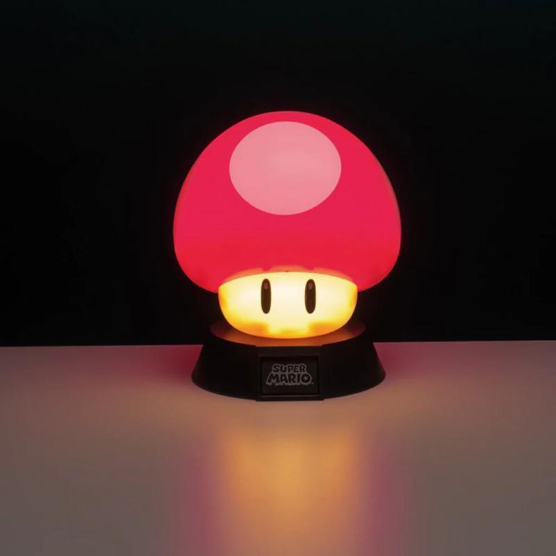 Super Mushroom Icon Light V4 Kırmızı ( Düğmesine Basınca Işığı Yanan Icon Ligth )