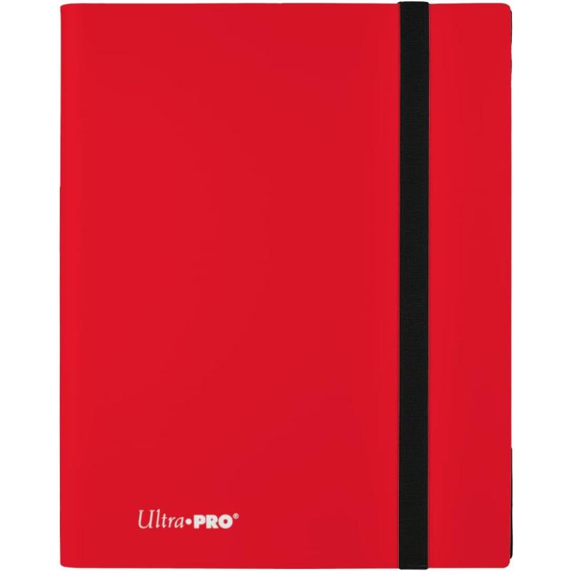 Ultra Pro PRO Binder 9-Pocket  Eclipse Apple Red 9 Cepli KIRMIZI 360 Kart Kapasiteli Albüm