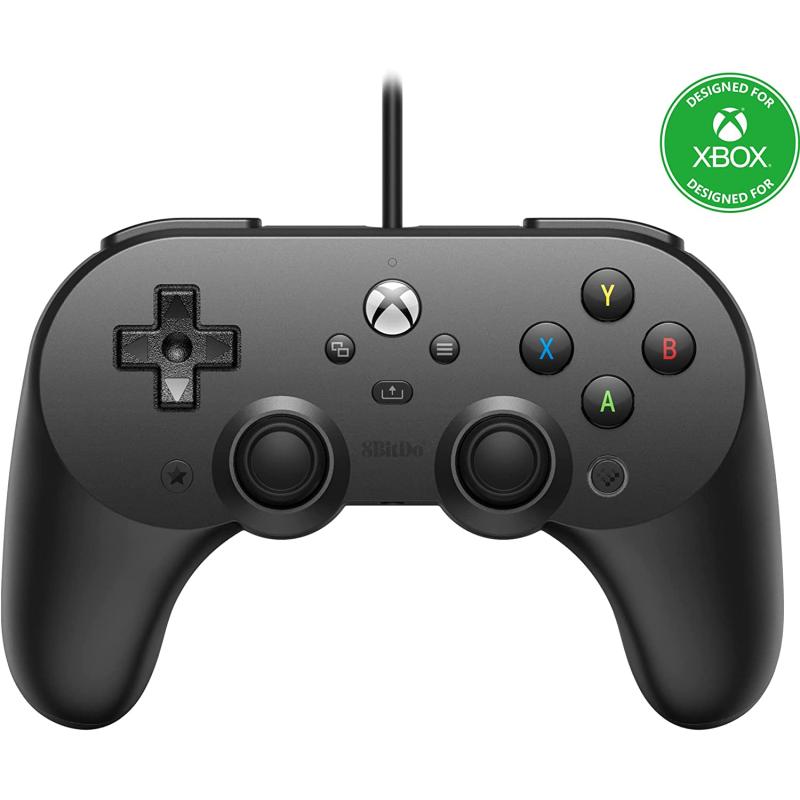 8BitDo Pro 2 Kablolu Controller Xbox Series X Series S - 0ne & Windows Siyah