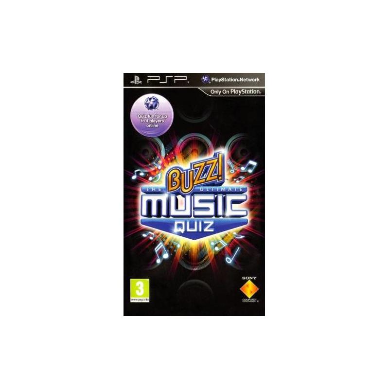 Buzz The Ultimate Music Quiz Psp