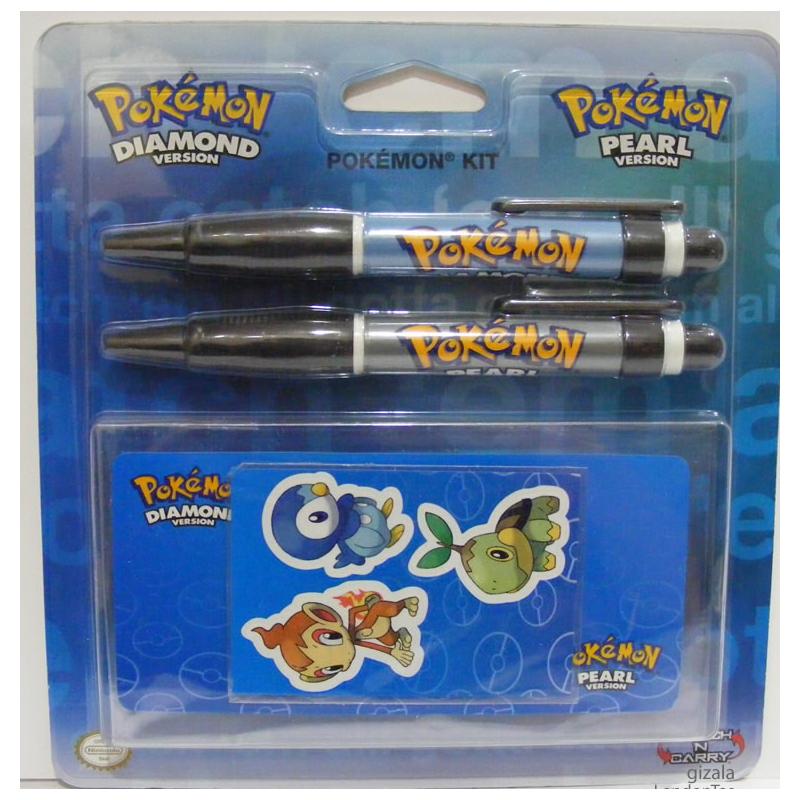 Pokemon Diamond Pearl Version Kit Sticker Kalem