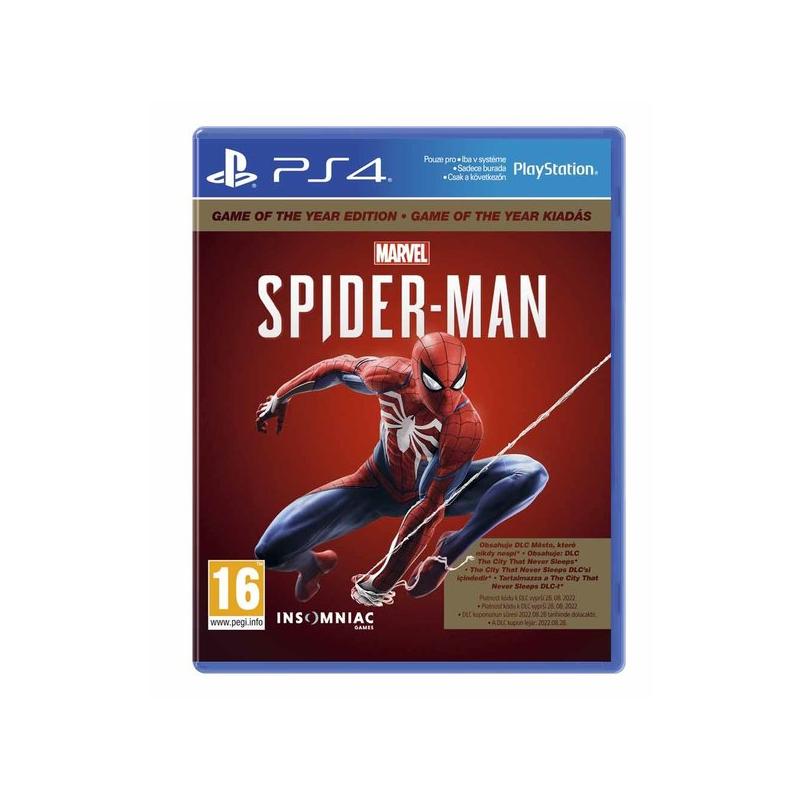 Marvel's Spider-Man Game Of The Year Edition PS4 Spiderman