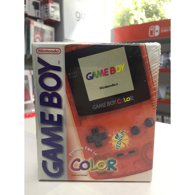 Nintendo Game Boy Color Yedigün Edition  Sıfır Ambalajında!