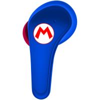 Nintendo Super Mario Kablosuz Kulaklık Earpods Lisanslı Şarj Kutulu Mavi