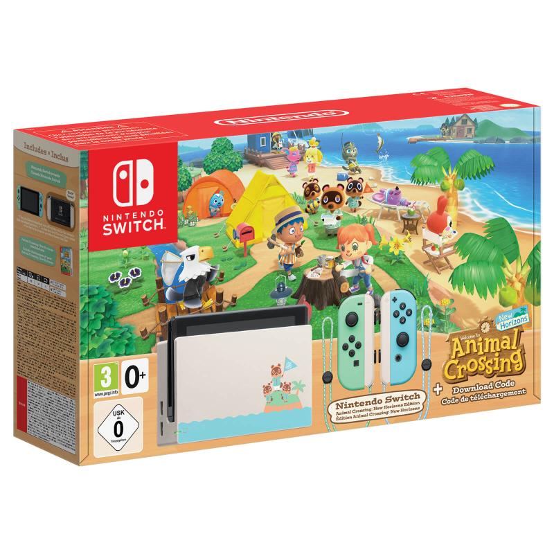 Nintendo Switch Konsol Animal Crossing New Horizons Edition
