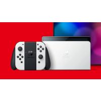 Nintendo Switch Konsol OLED Model - Neon Blue/Neon Red