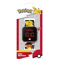 Pokemon Genç Dijital Quartz Led Saat Silikon Kayışlı POK4322 Lisanslı