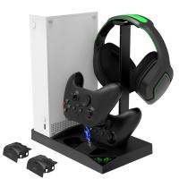 Xbox Series S Soğutucu Göstergeli Fanlı Dock Stand 2 Adet 1400 Mah Pil 4in1