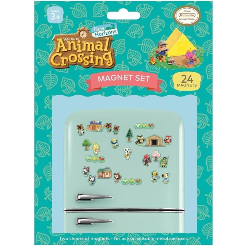 Animal Crossing New Horizons 24 Magnet (Summer Design) Lisanslı Ürün
