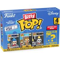Funko Bitty Pop 4'lü Paket Disney Sorcerer Mickey, Dale, Princess Minnie ve Sürpriz Mini Figür