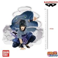 Naruto Shippuden Sasuke Uchiha 9 cm Heykel PVC Statues Banpresto Panel Spectacle