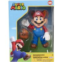 Nintendo Super Mario Figürü Racoon Mario Lisanslı 10 Cm