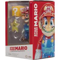 Nintendo Super Mario Figürü Mario ve Star Koleksiyoncu Kutusunda 10 cm
