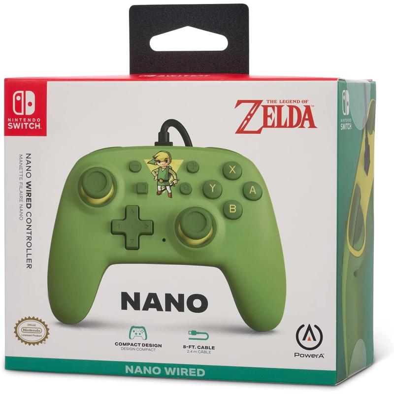 Nintendo Switch Kablolu Nano Oyun Kolu Lisanslı Toon Link Edition