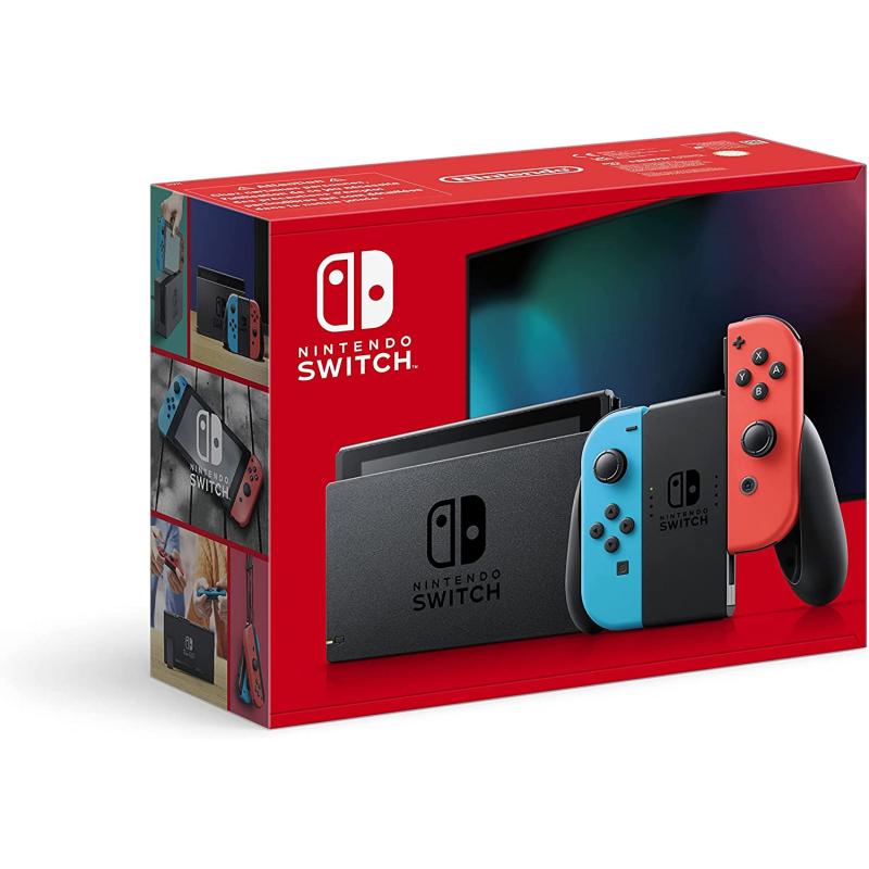 Nintendo Switch Konsol Neon Red Blue Distribütör Garantili