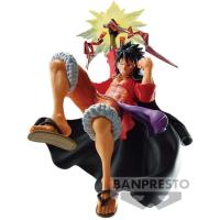 One Piece - Monkey D. Luffy 15 cm Heykel PVC Statues Banpresto Battle Record Collection 