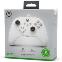 Xbox Kablolu Oyun Kolu Xbox Series X | S Beyaz Xbox One uyumlu Lisanslı