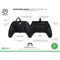 Xbox Nano Kablolu Oyun Kolu Lisanslı Series X S Uyumlu Siyah