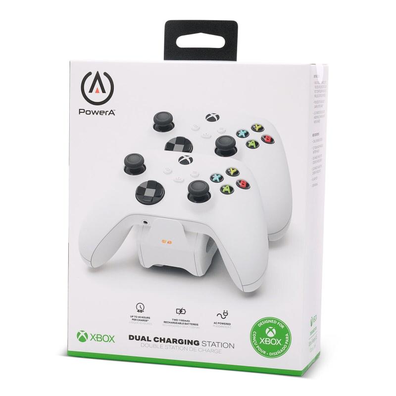 Xbox Series X | S One şarj istasyonu Dock Lisanslı Beyaz PowerA